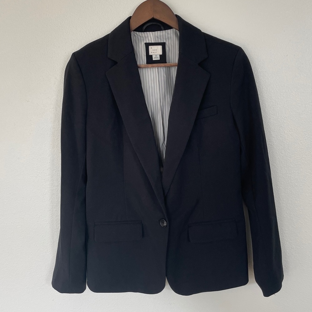 Black “A New Day” Women’s Blazer Size 10
